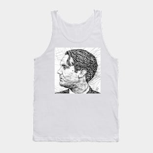 FEDERICO GARCIA LORCA pencil portrait .2 Tank Top